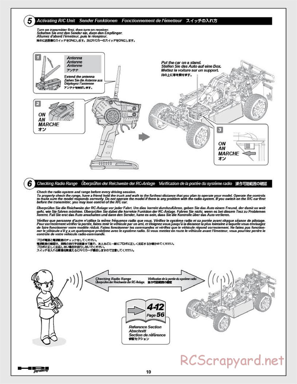 HPI - Baja 5SC - Manual - Page 10
