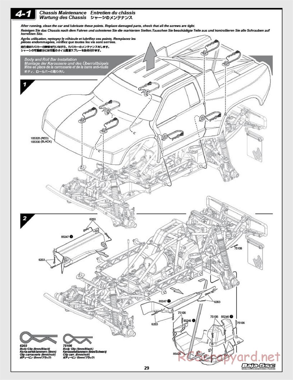 HPI - Baja 5SC - Manual - Page 29