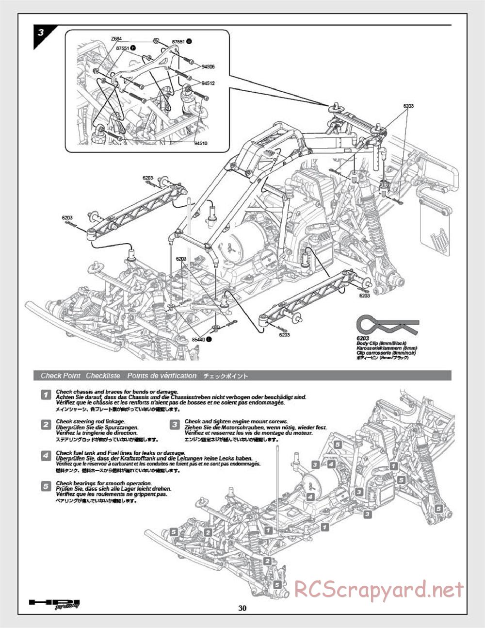 HPI - Baja 5SC - Manual - Page 30