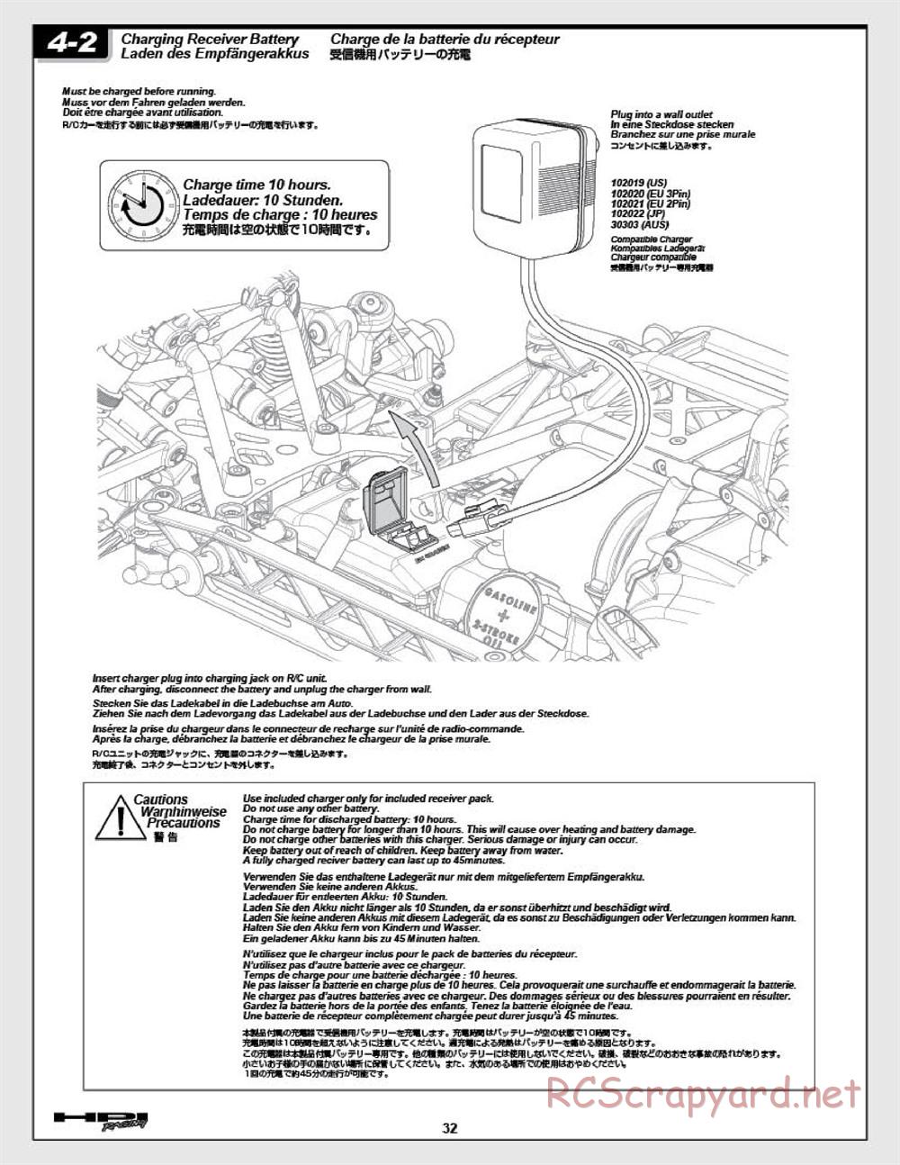 HPI - Baja 5SC - Manual - Page 32