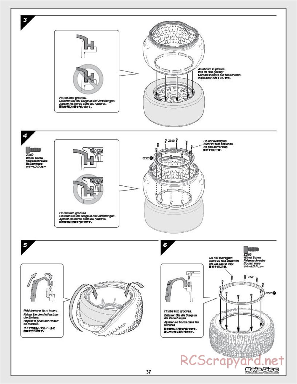 HPI - Baja 5SC - Manual - Page 37