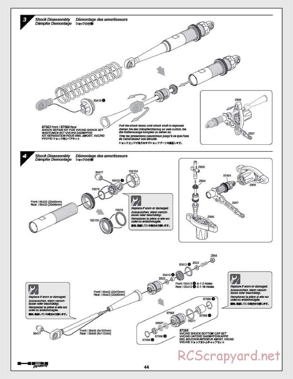 HPI - Baja 5SC - Manual - Page 44