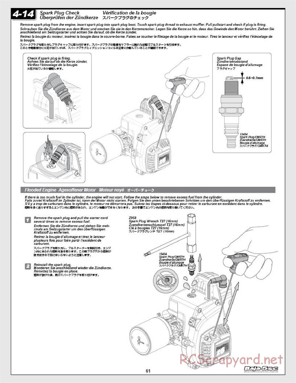 HPI - Baja 5SC - Manual - Page 61