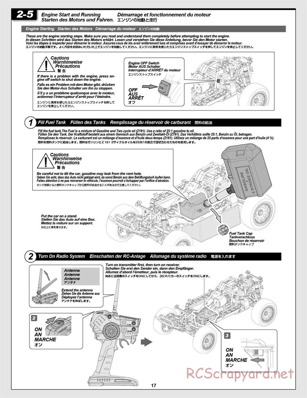 HPI - Baja 5T - Manual - Page 17