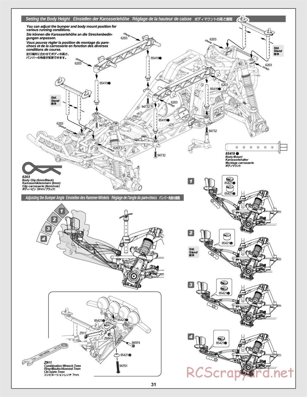 HPI - Baja 5T - Manual - Page 31