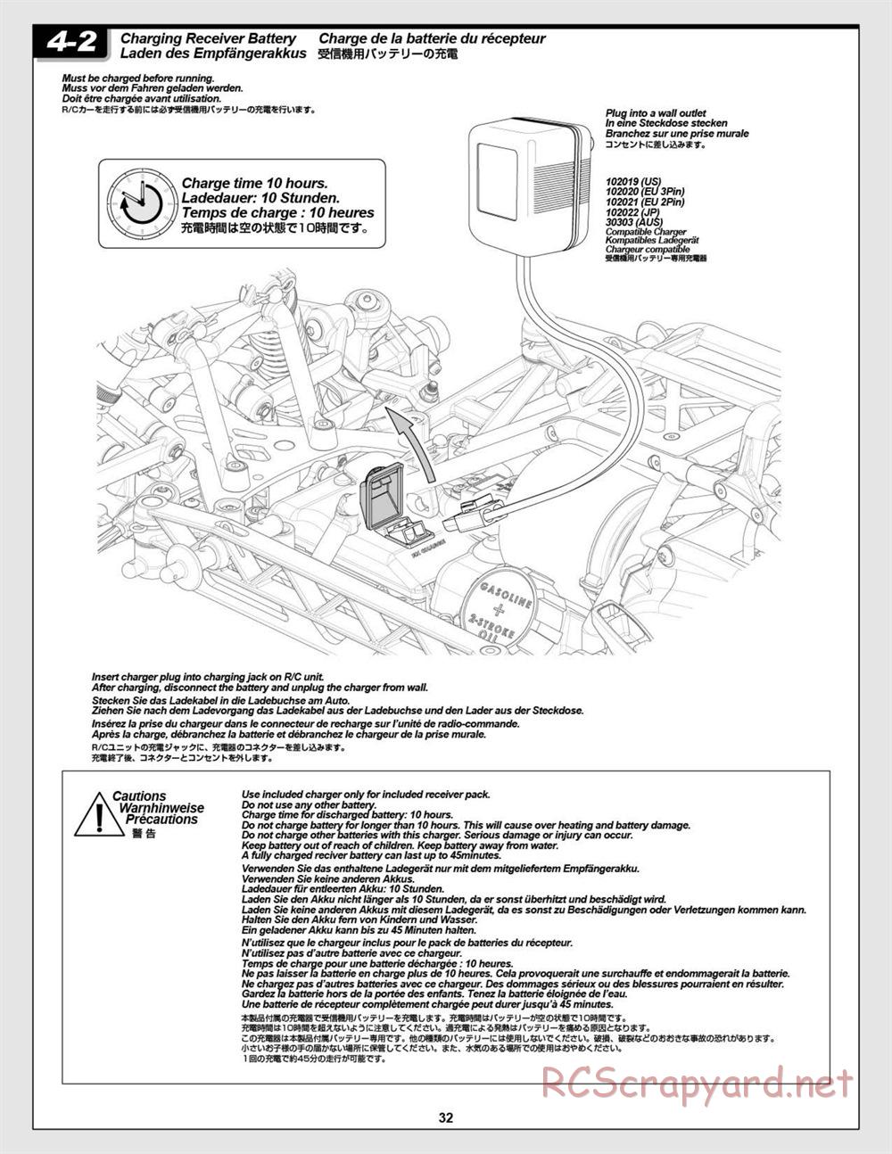 HPI - Baja 5T - Manual - Page 32