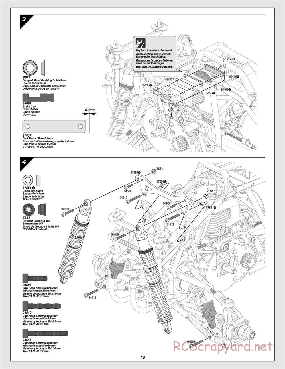 HPI - Baja 5T - Manual - Page 49
