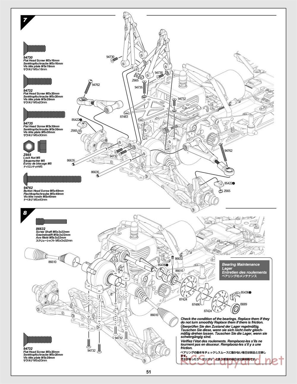 HPI - Baja 5T - Manual - Page 51
