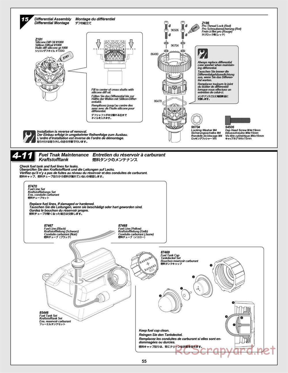 HPI - Baja 5T - Manual - Page 55