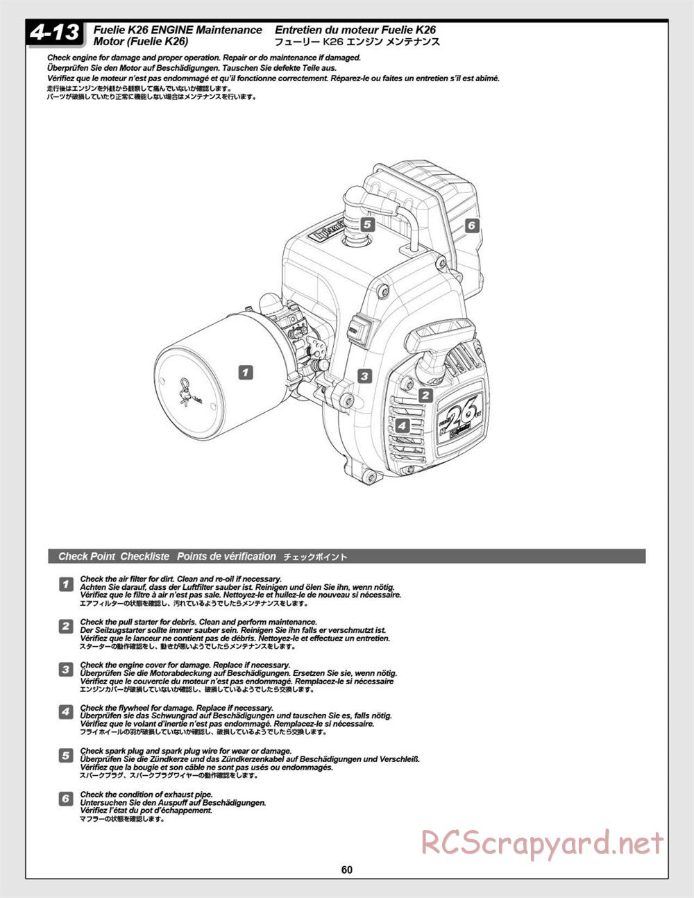 HPI - Baja 5T - Manual - Page 60