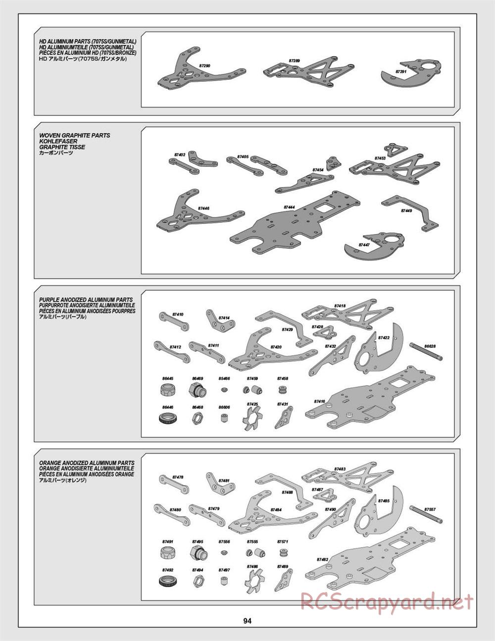 HPI - Baja 5T - Exploded View - Page 94