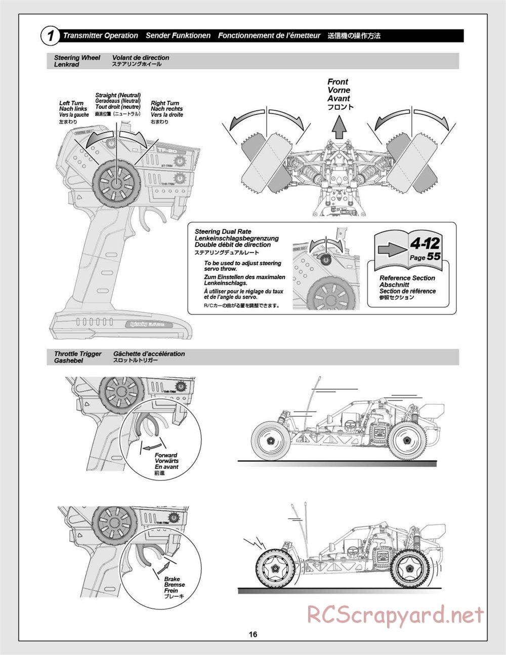 HPI - Baja 5B 2.0 RTR - Manual - Page 16