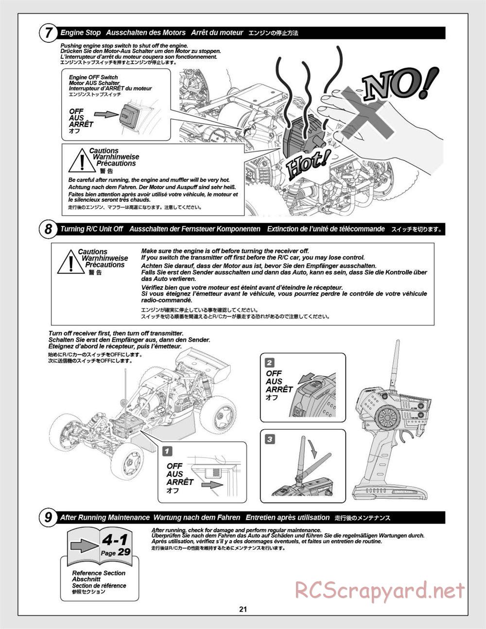 HPI - Baja 5B 2.0 RTR - Manual - Page 21