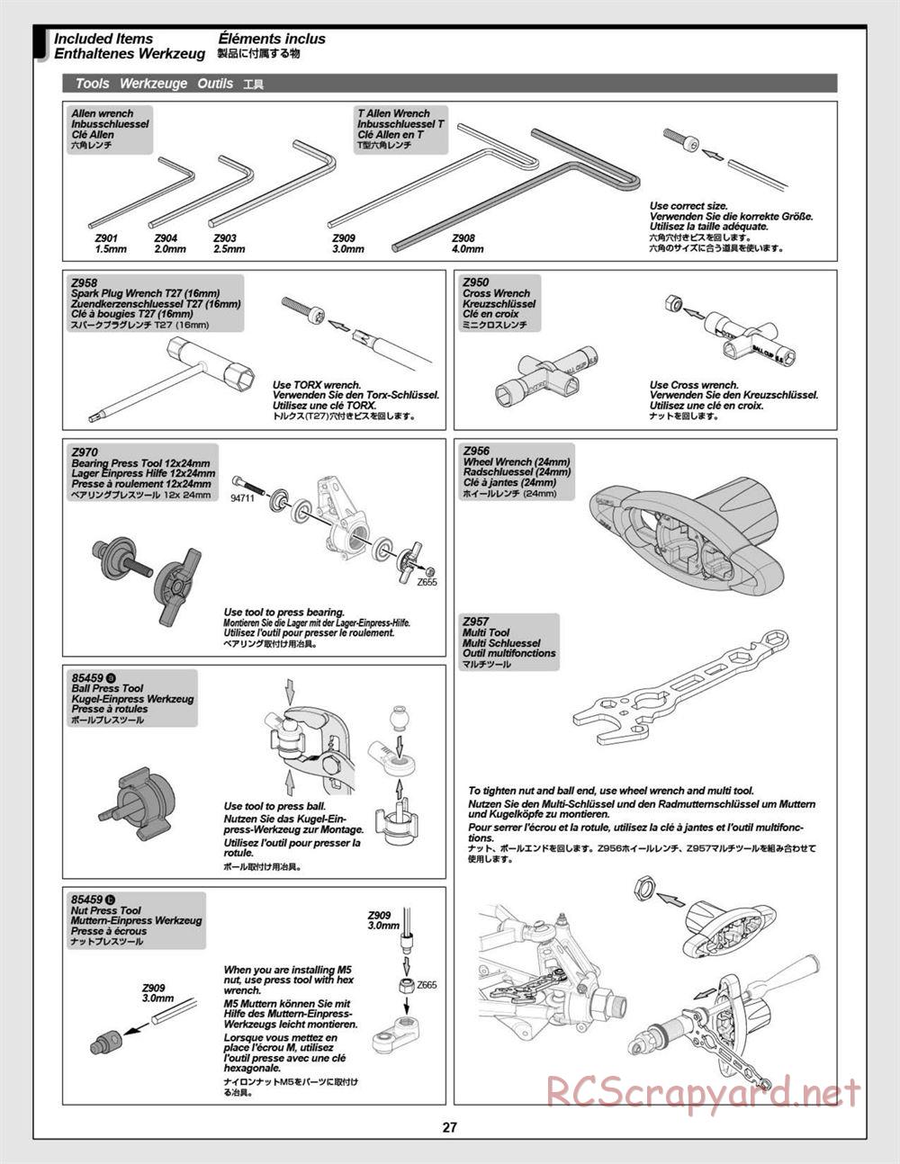 HPI - Baja 5B 2.0 RTR - Manual - Page 27