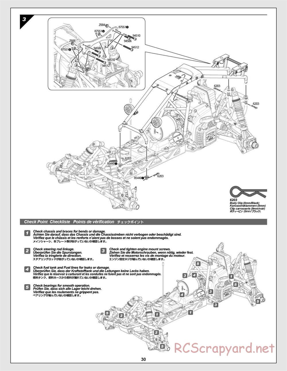 HPI - Baja 5B 2.0 RTR - Manual - Page 30