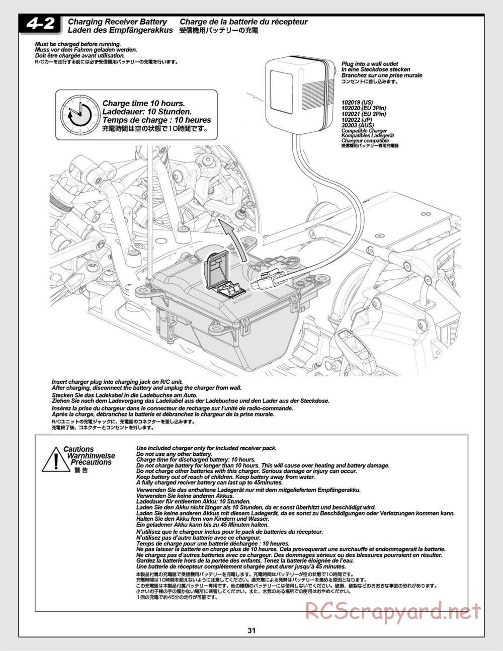 HPI - Baja 5B 2.0 RTR - Manual - Page 31