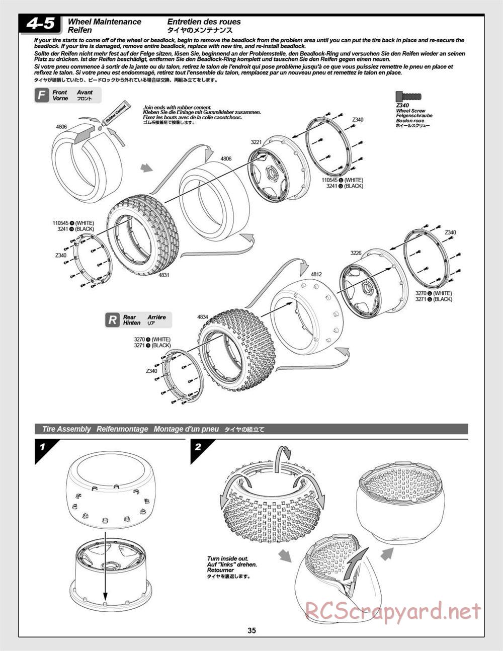 HPI - Baja 5B 2.0 RTR - Manual - Page 35