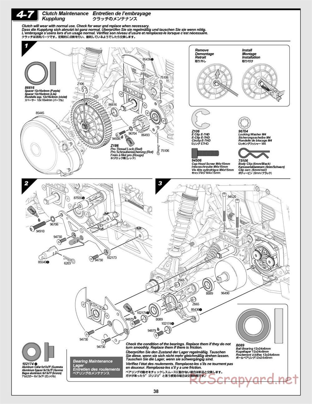 HPI - Baja 5B 2.0 RTR - Manual - Page 38