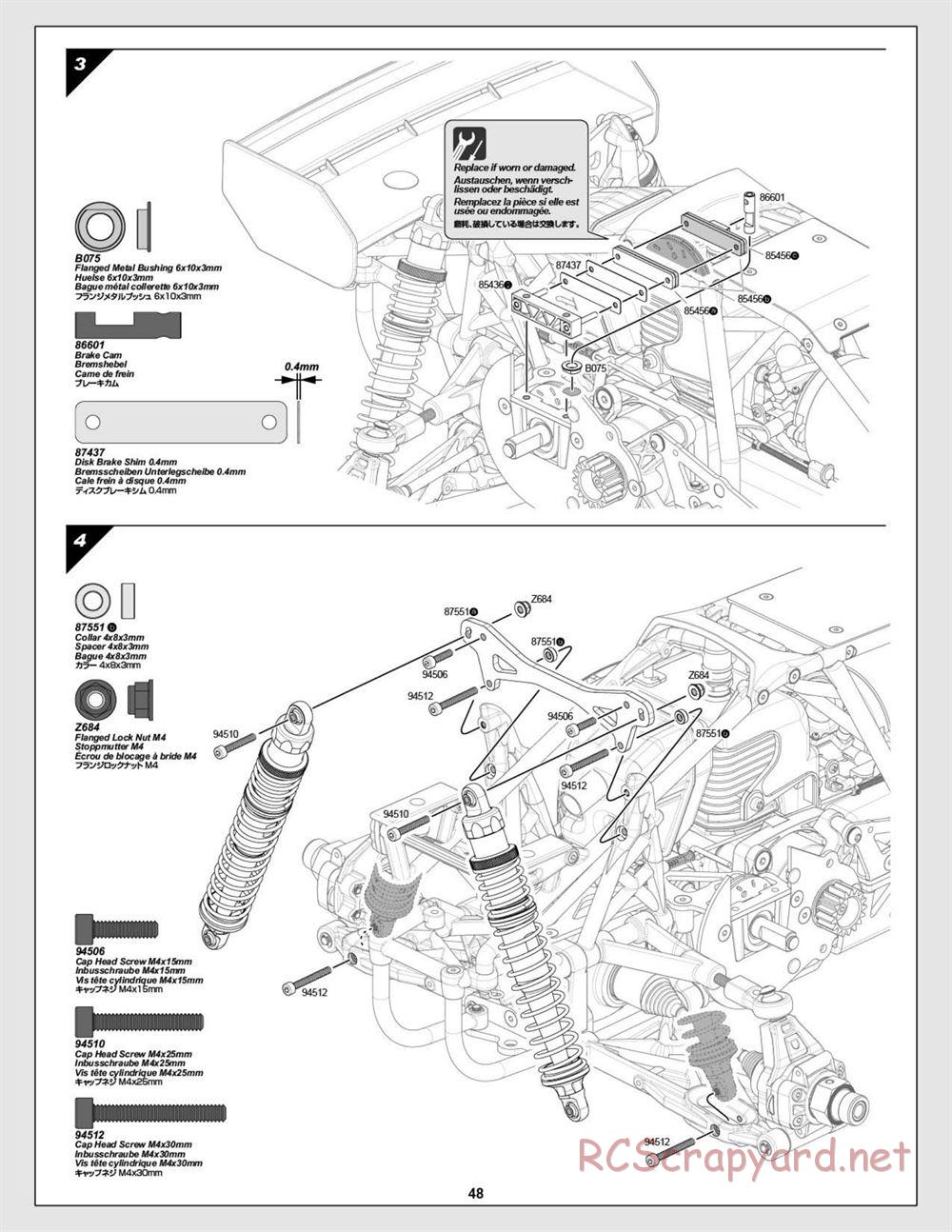 HPI - Baja 5B 2.0 RTR - Manual - Page 48
