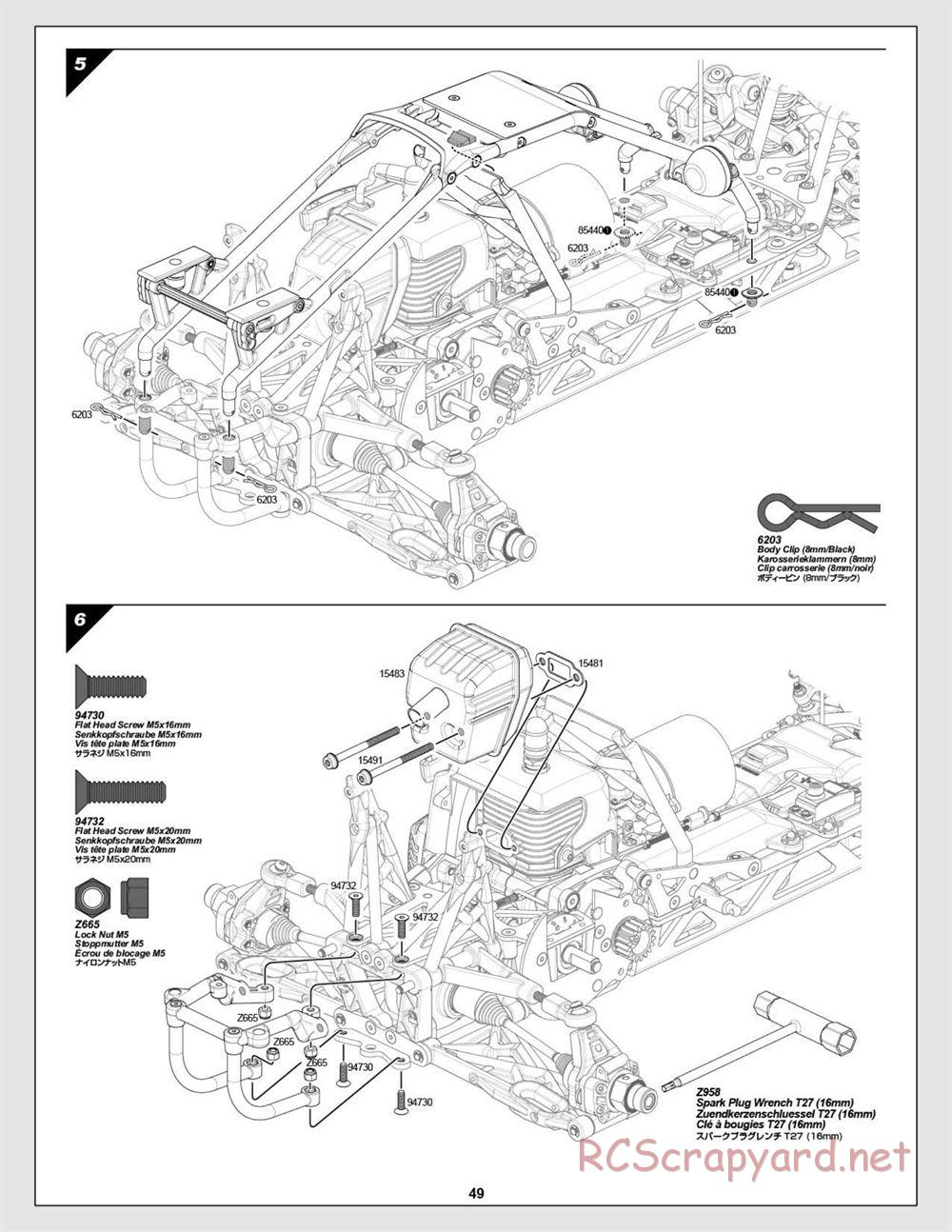 HPI - Baja 5B 2.0 RTR - Manual - Page 49