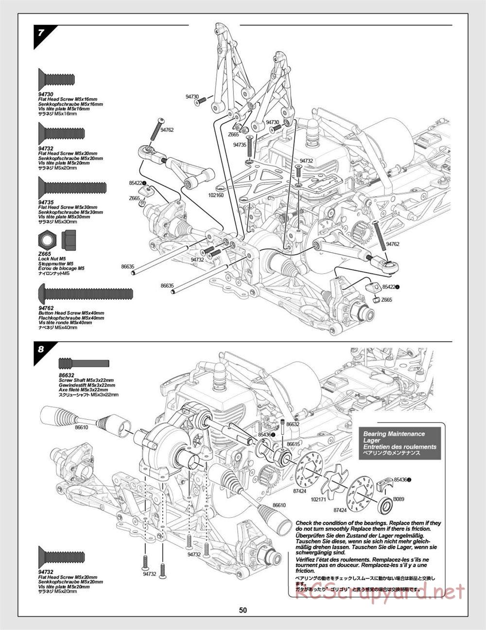HPI - Baja 5B 2.0 RTR - Manual - Page 50