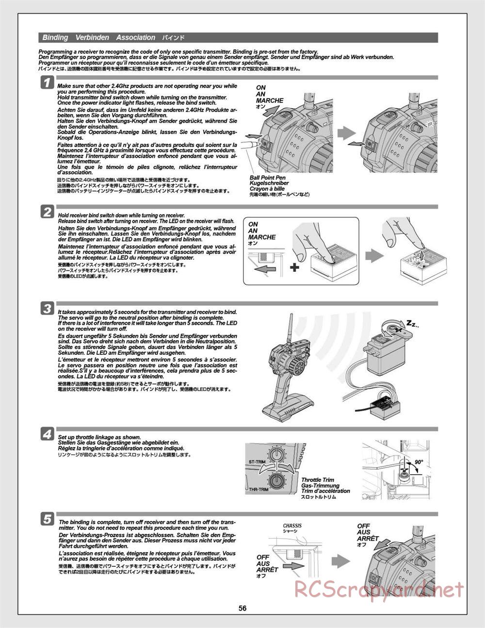 HPI - Baja 5B 2.0 RTR - Manual - Page 56