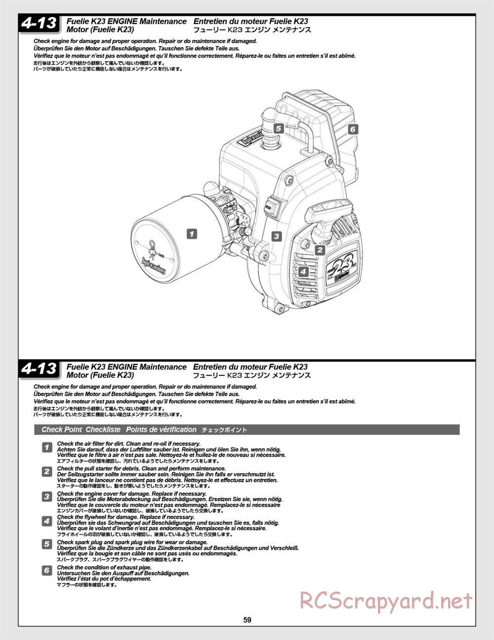 HPI - Baja 5B 2.0 RTR - Manual - Page 59