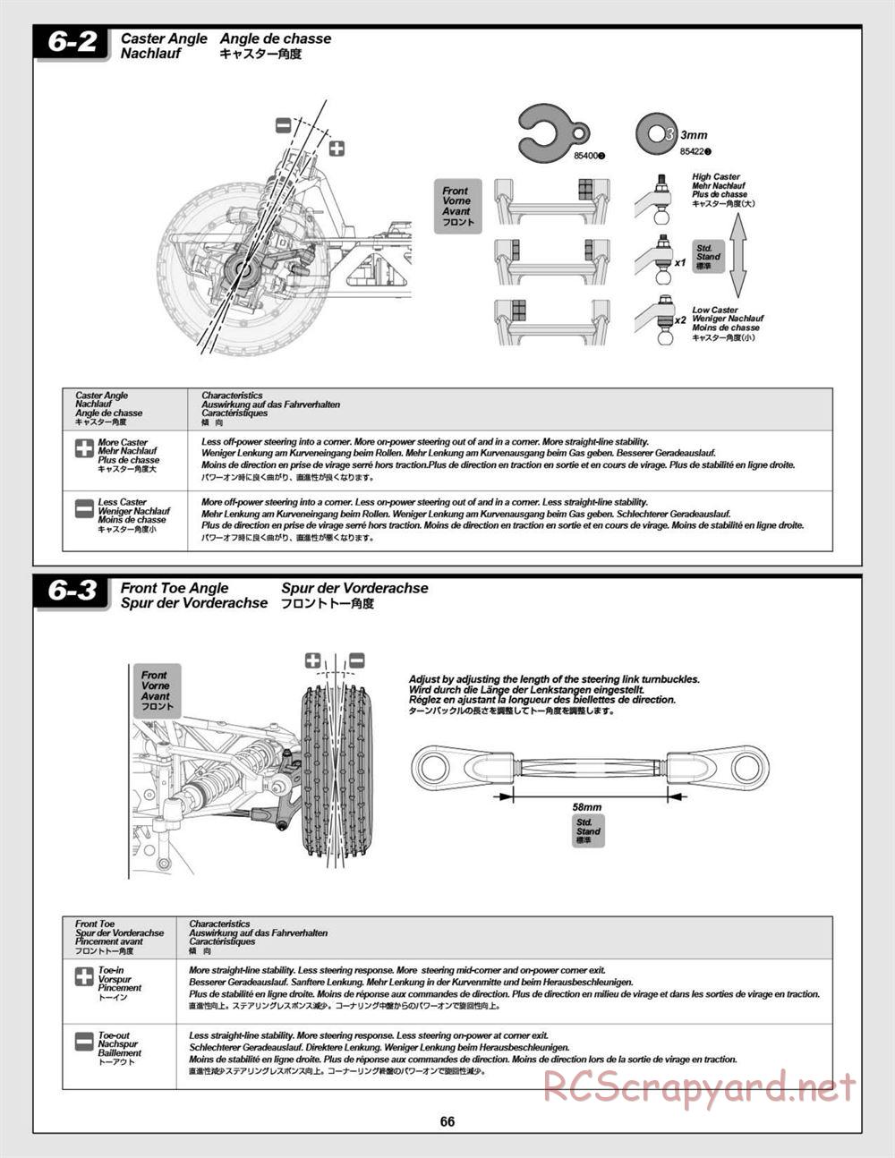 HPI - Baja 5B 2.0 RTR - Manual - Page 66