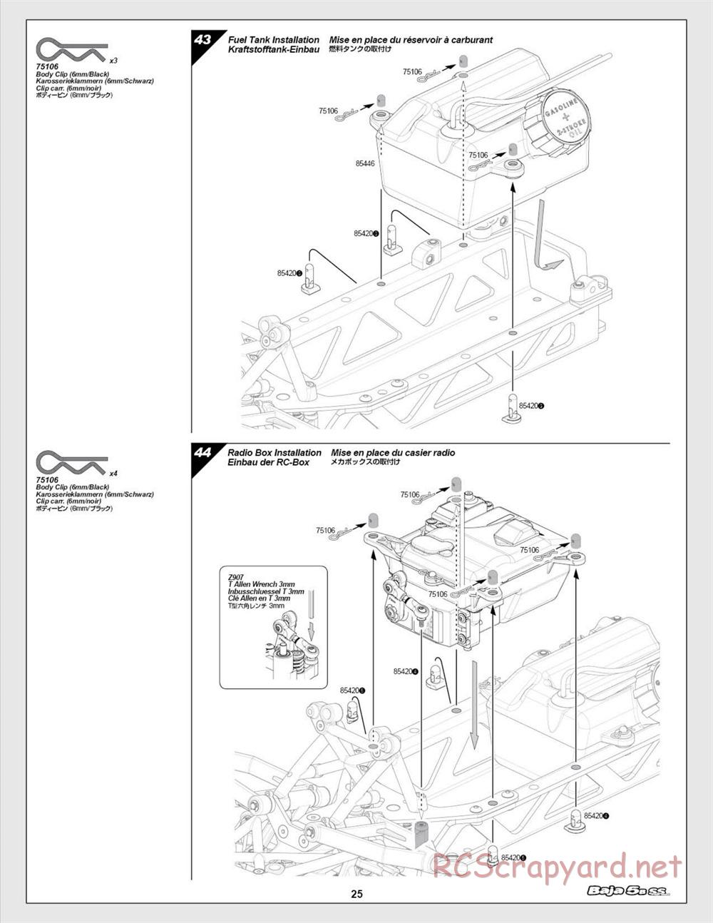 HPI - Baja 5b SS - Manual - Page 25