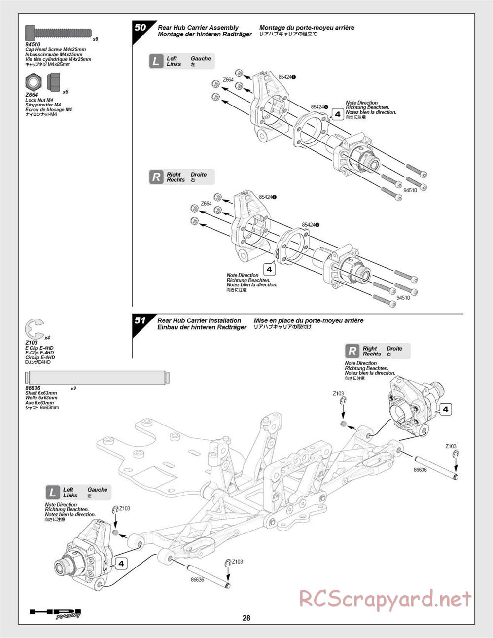 HPI - Baja 5b SS - Manual - Page 28