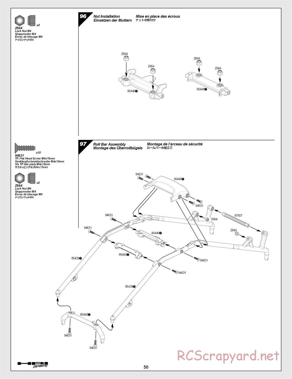 HPI - Baja 5b SS - Manual - Page 50