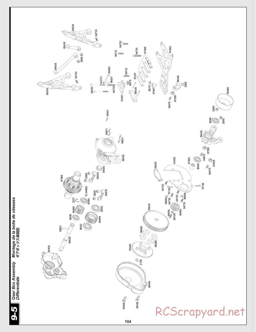 HPI - Baja 5b SS - Manual - Page 104