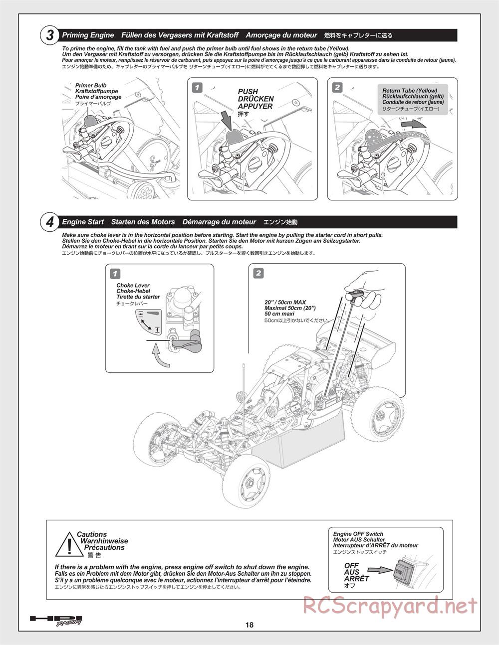 HPI - Baja 5B 2.0 - Manual - Page 18