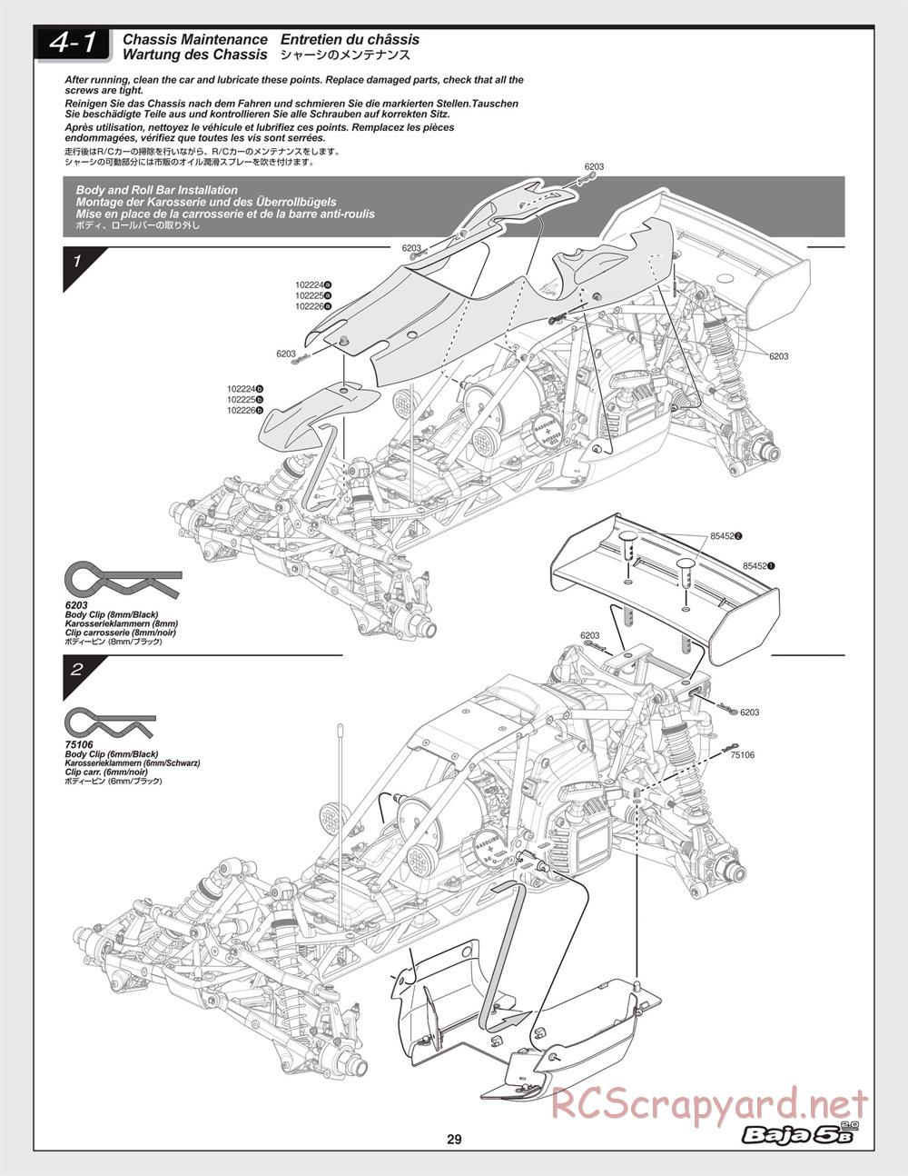 HPI - Baja 5B 2.0 - Manual - Page 29