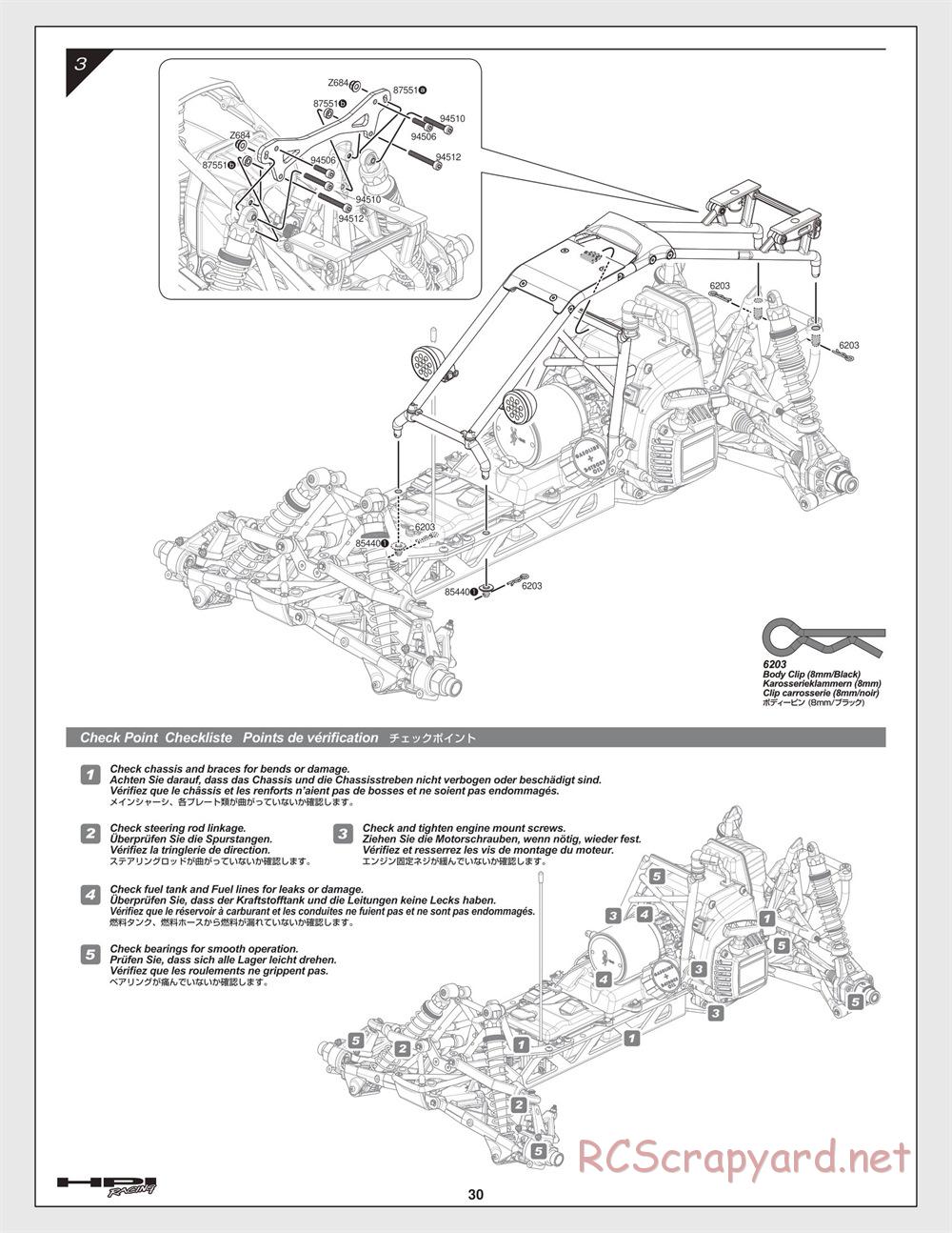 HPI - Baja 5B 2.0 - Manual - Page 30