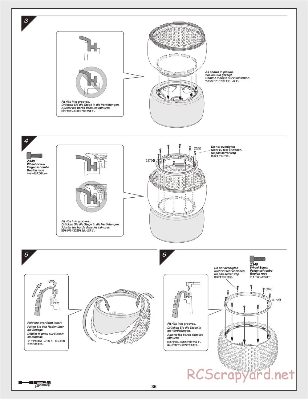 HPI - Baja 5B 2.0 - Manual - Page 36