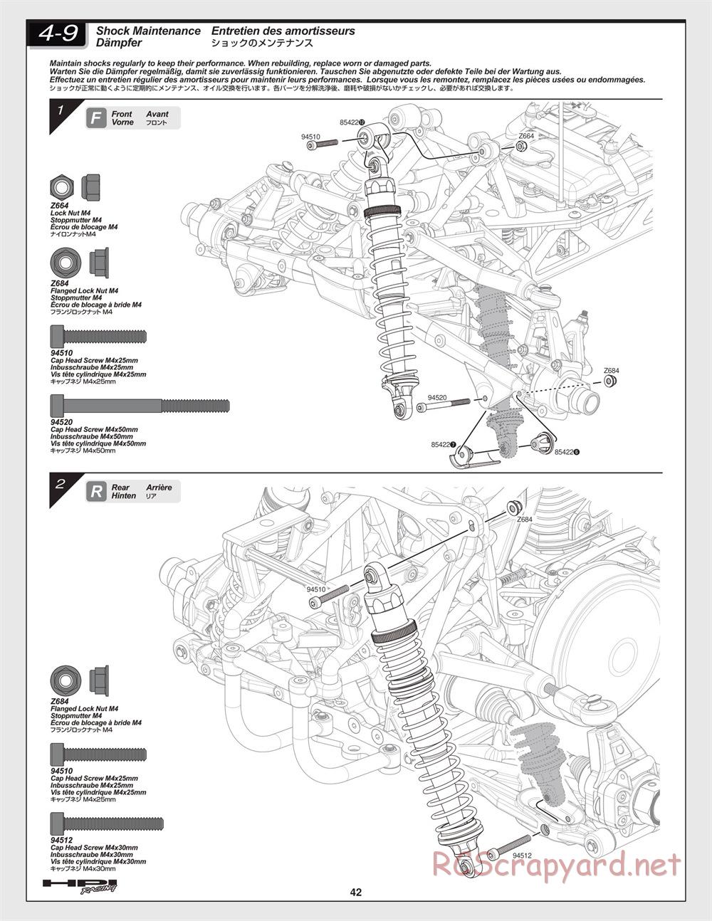 HPI - Baja 5B 2.0 - Manual - Page 42