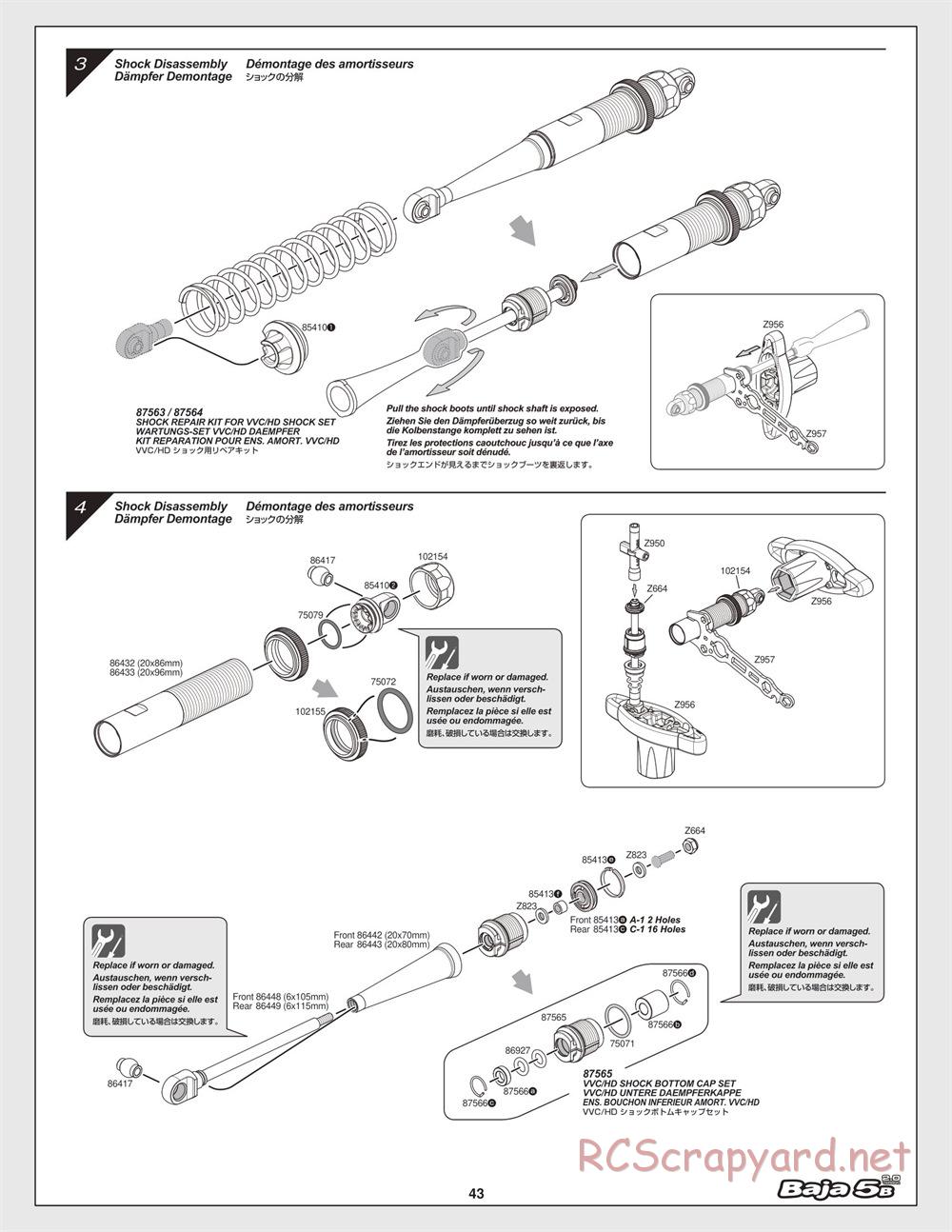 HPI - Baja 5B 2.0 - Manual - Page 43