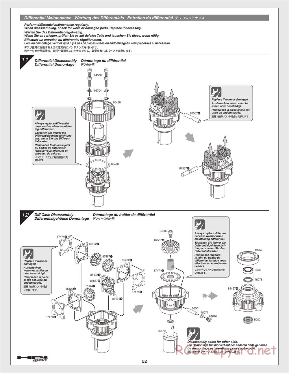 HPI - Baja 5B 2.0 - Manual - Page 52