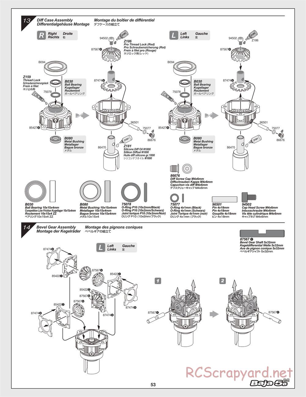 HPI - Baja 5B 2.0 - Manual - Page 53