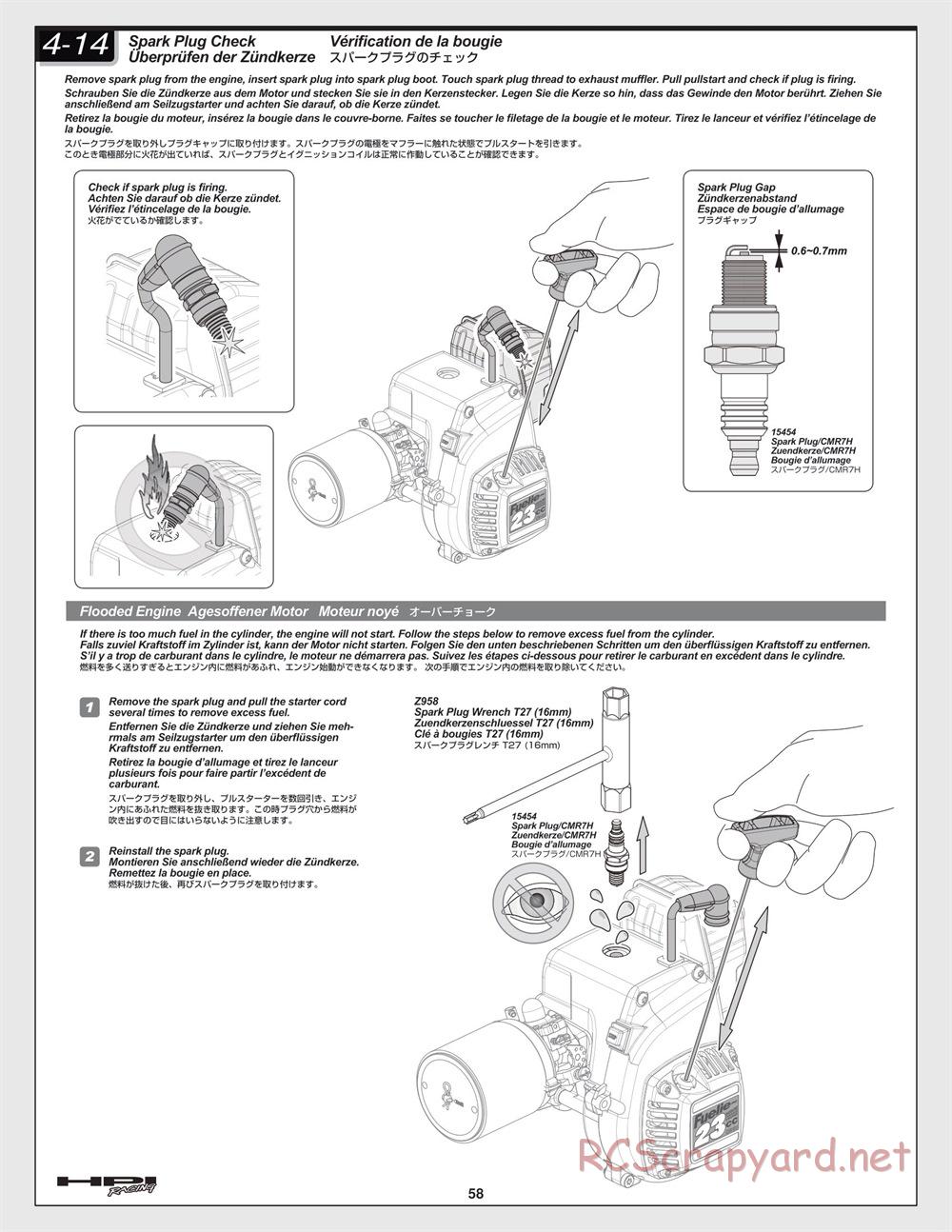 HPI - Baja 5B 2.0 - Manual - Page 58