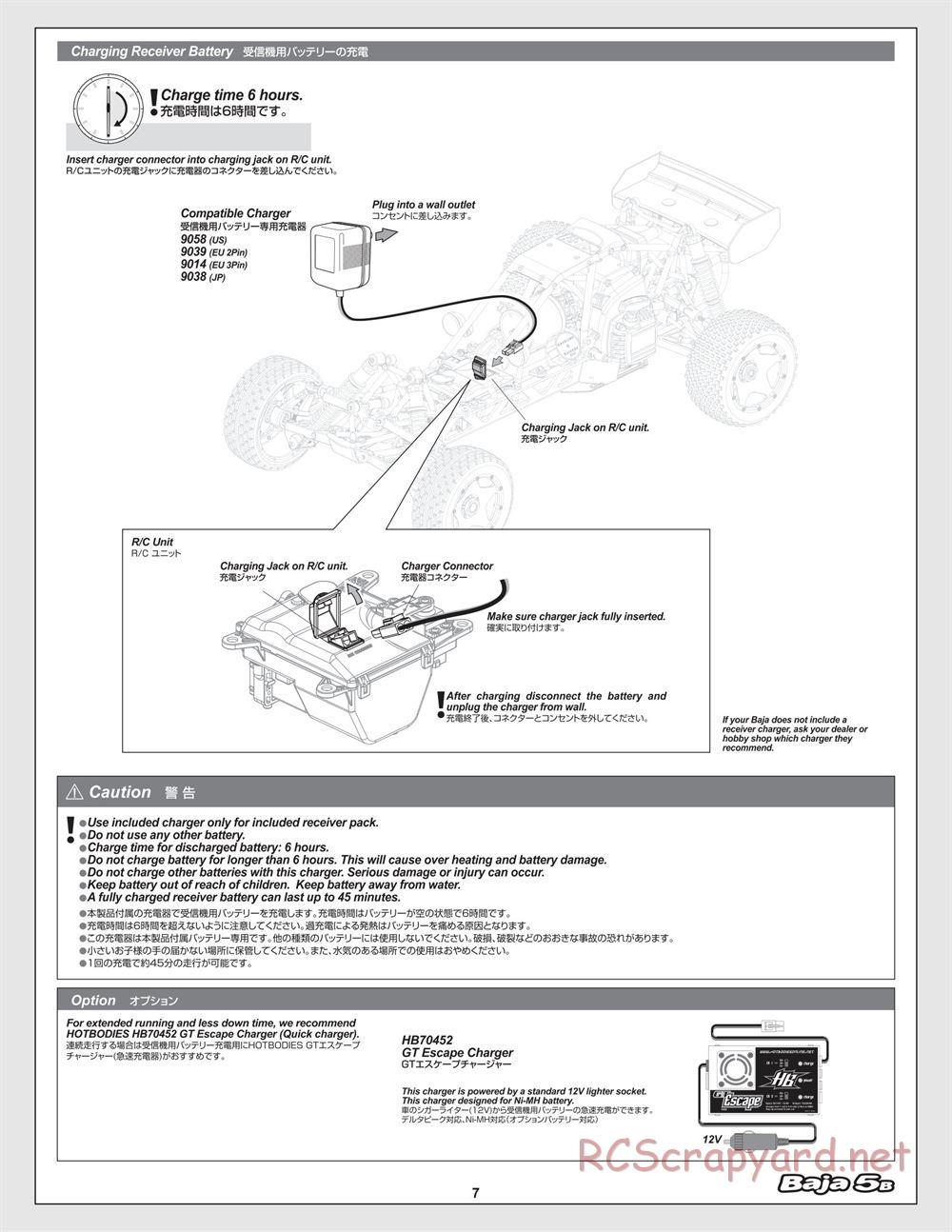 HPI - Baja 5B - Manual - Page 7