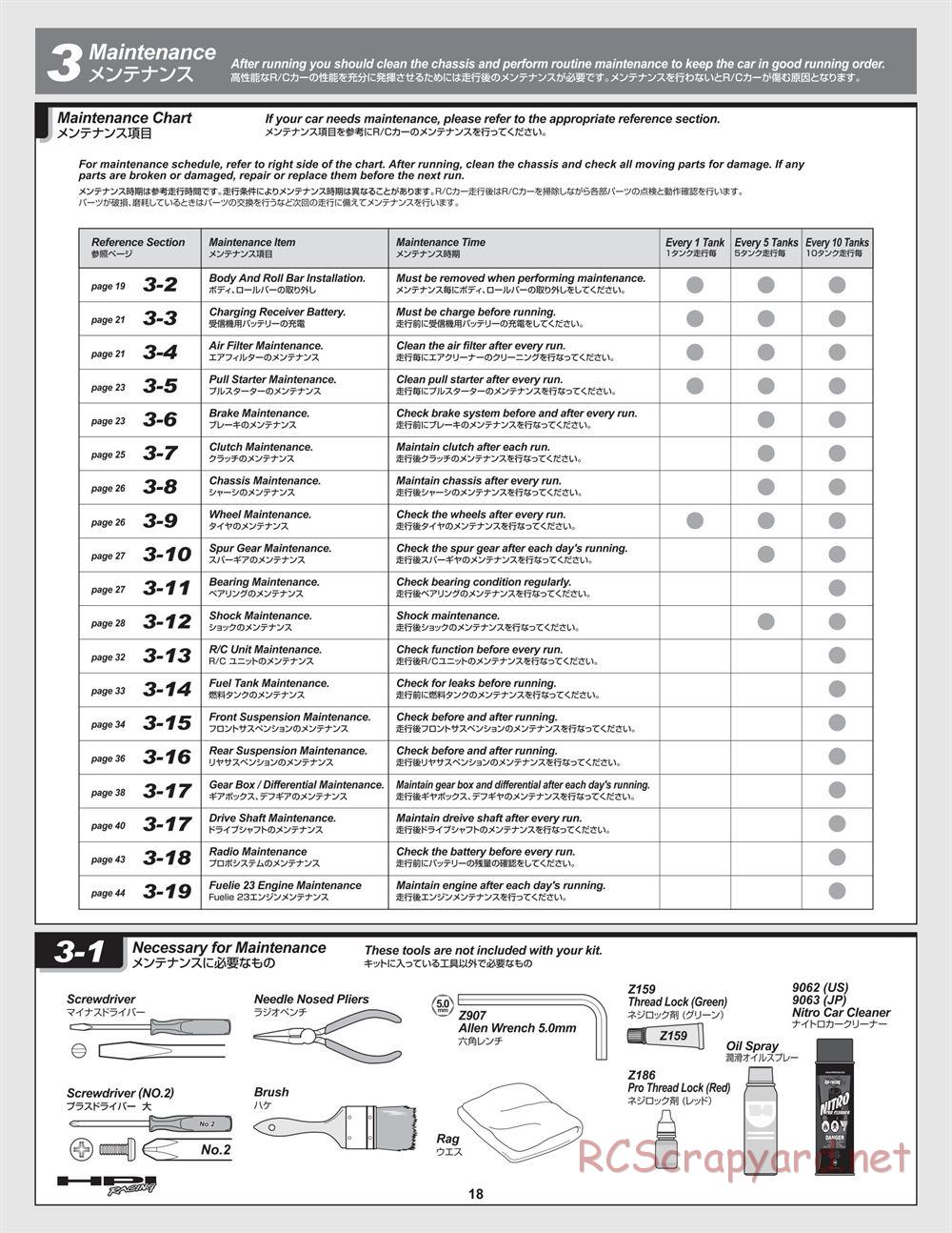 HPI - Baja 5B - Manual - Page 18