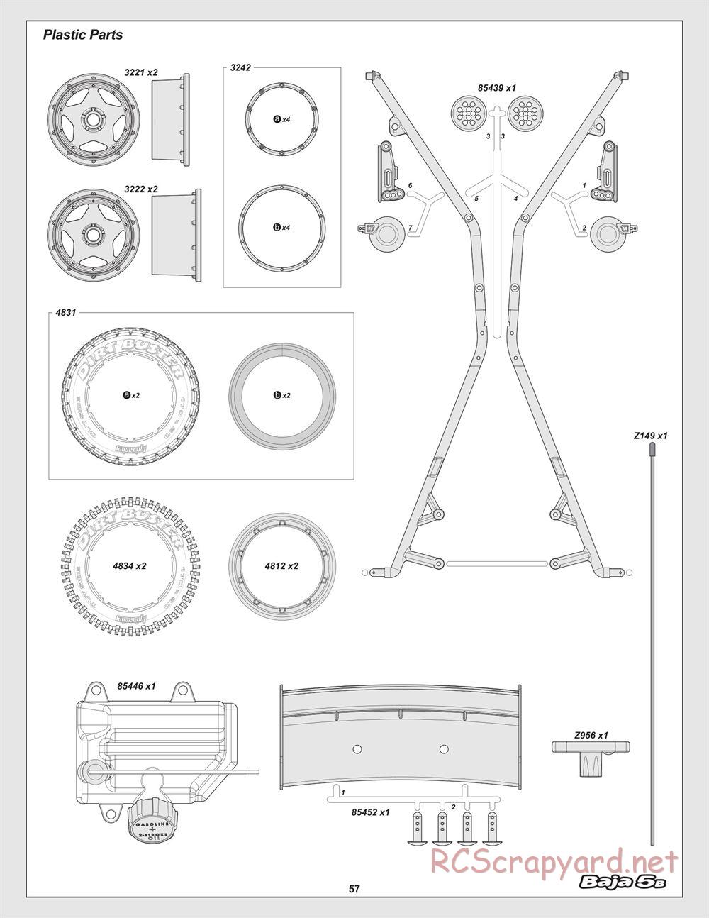 HPI - Baja 5B - Manual - Page 57