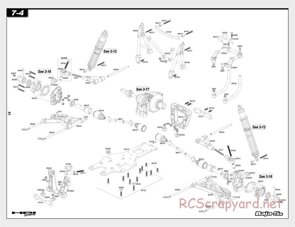 HPI - Baja 5B - Manual - Page 61