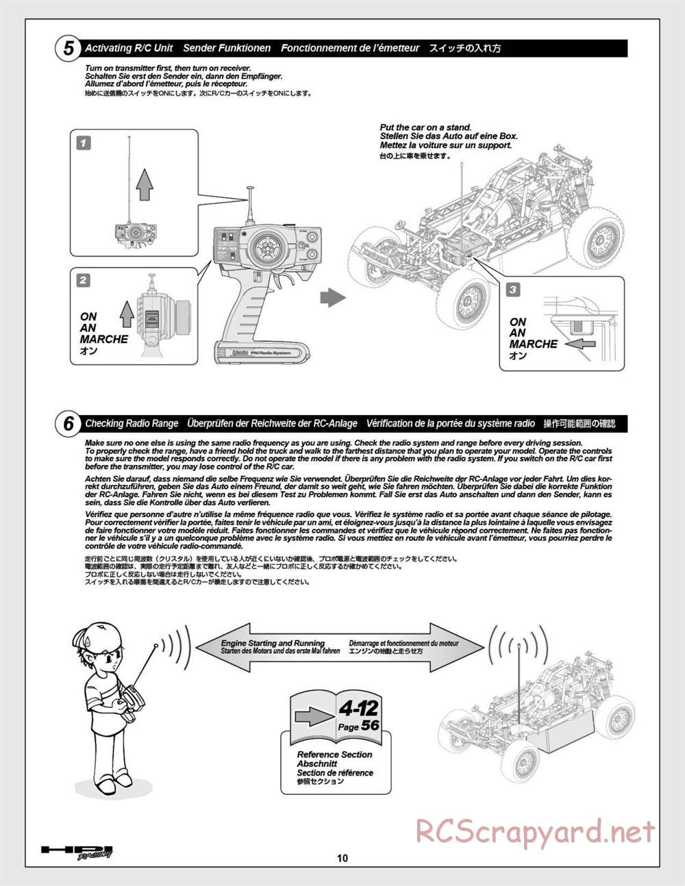 HPI - Baja 5T (2008) - Manual - Page 10