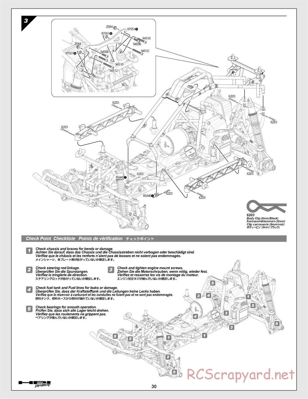 HPI - Baja 5T (2008) - Manual - Page 30