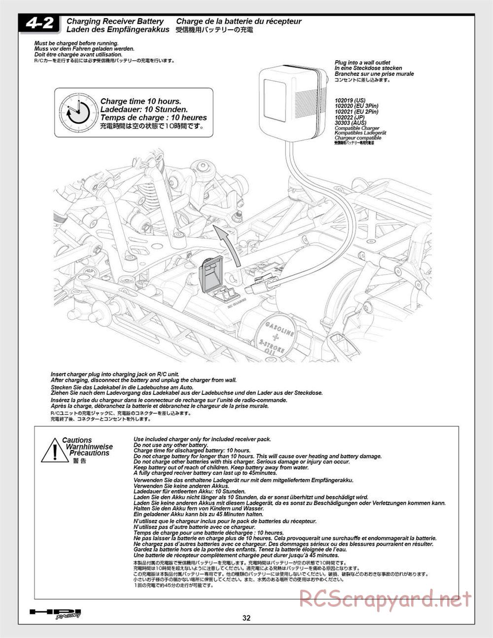 HPI - Baja 5T (2008) - Manual - Page 32