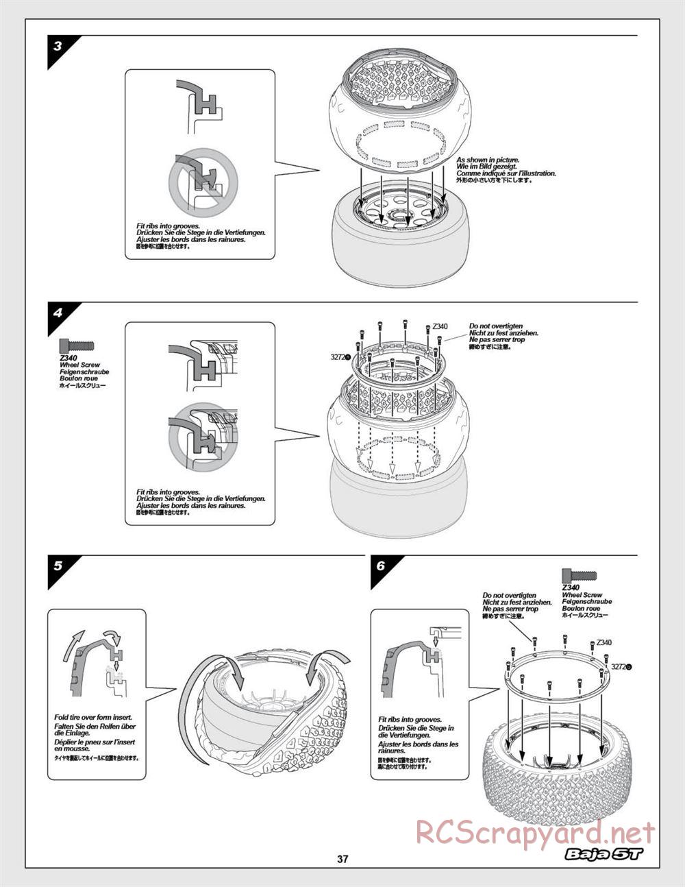 HPI - Baja 5T (2008) - Manual - Page 37