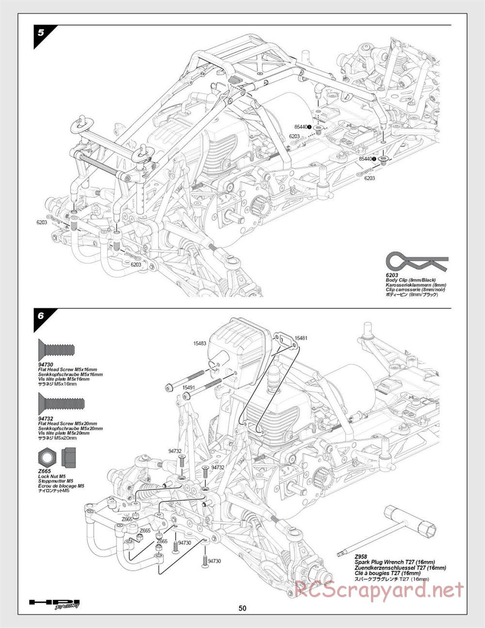 HPI - Baja 5T (2008) - Manual - Page 50